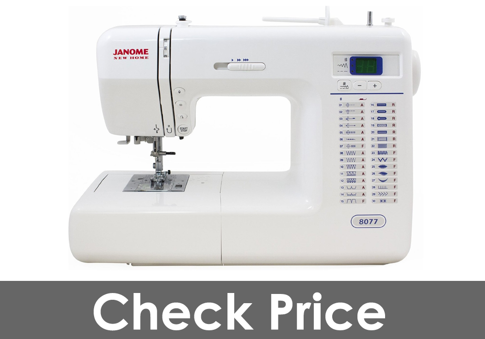 Janome 8077 Computerized Sewing Machine Review Best Sewing Machines