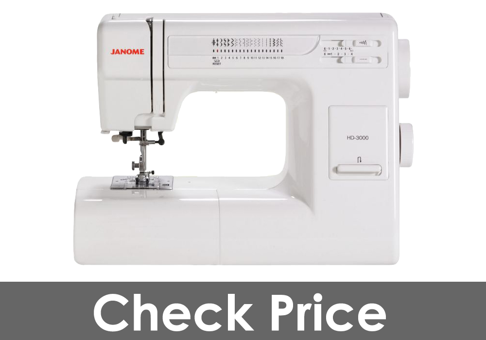 Janome HD3000 HeavyDuty Sewing Machine Review Best Sewing Machines