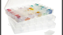 Anstore Craft Storage Box with Compartments